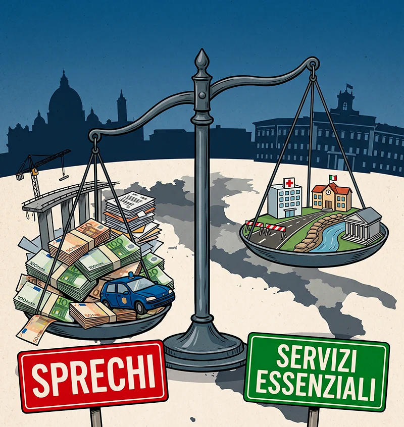 Sprechi in Italia, dove finiscono le risorse pubbliche e cosa si potrebbe fare per recuperarle